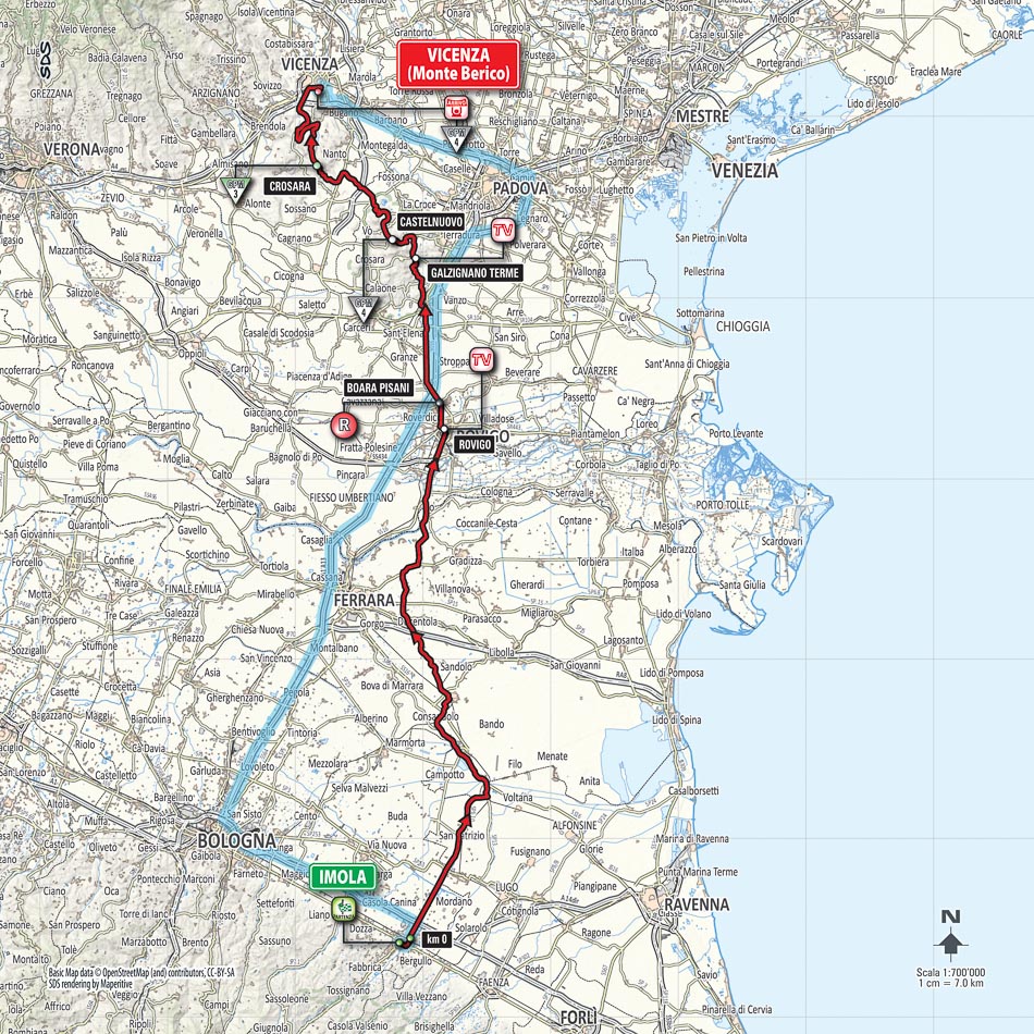2015 Giro st12 map