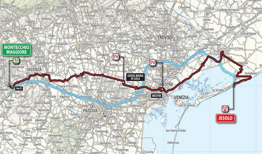 2015 Giro st13 map
