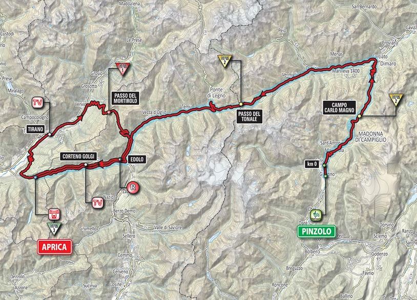 2015 Giro st16 map