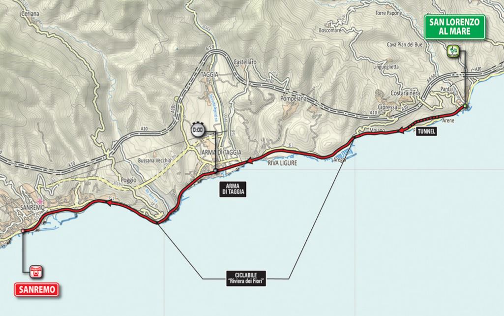 2015 Giro st1 map