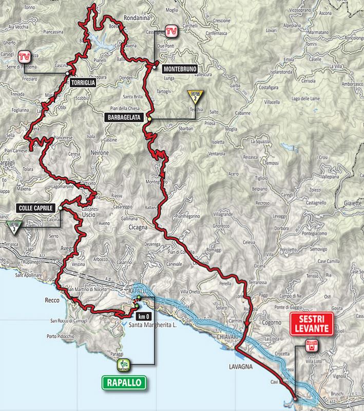 2015 Giro st3 map
