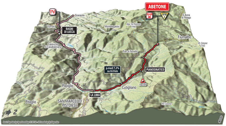 2015 Giro st5 final kms