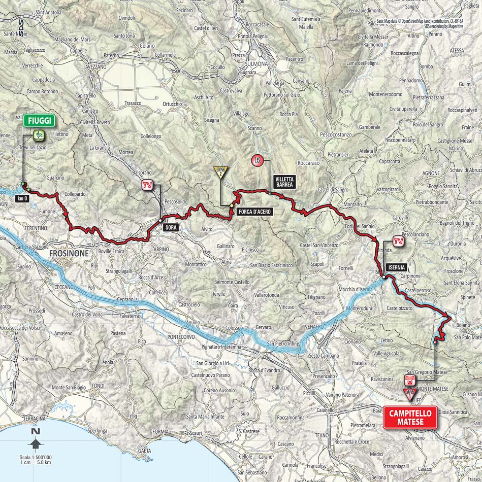 2015 Giro st8 map