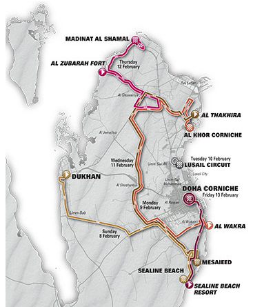 2015 qatar-route-map
