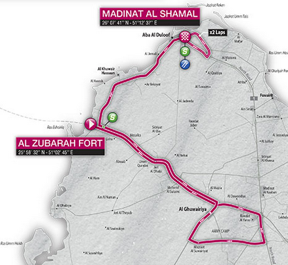 2015 qatar stage5 map