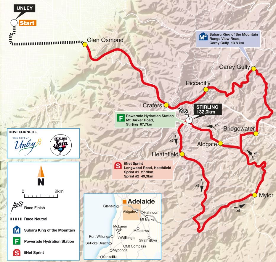 2016 TDU St2 map