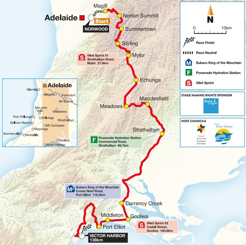 2016 TDU St4 map