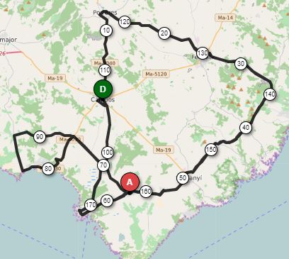 2018 Trofeo Campos map