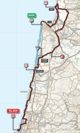 Giro18 st2 map
