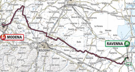 Giro19 St10 Map