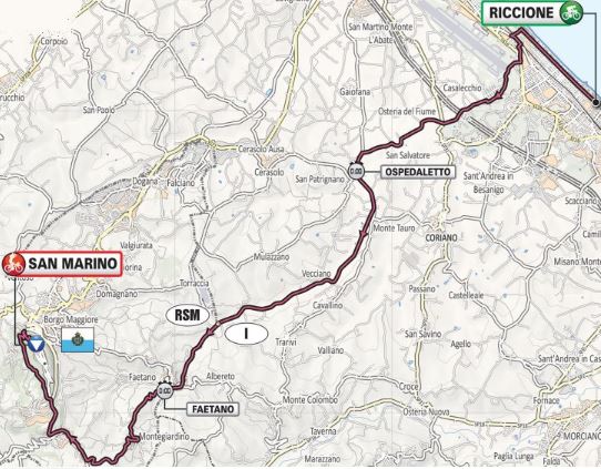 Giro19 St9 Map