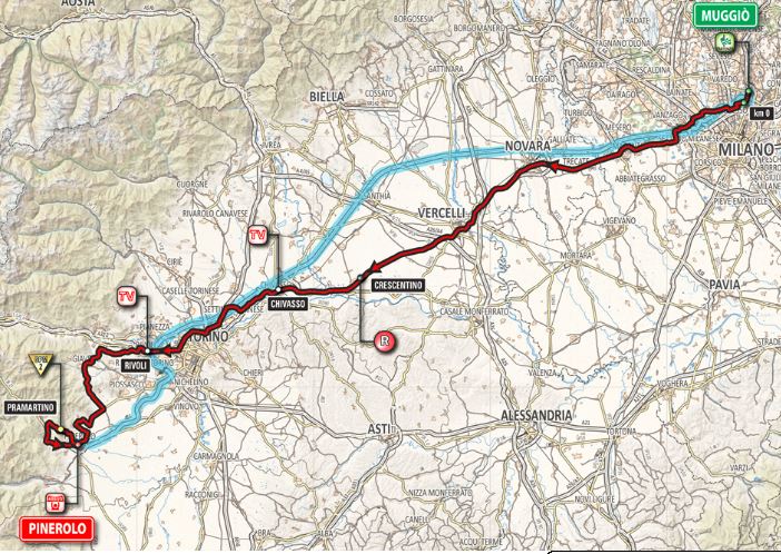 Giro st18 map