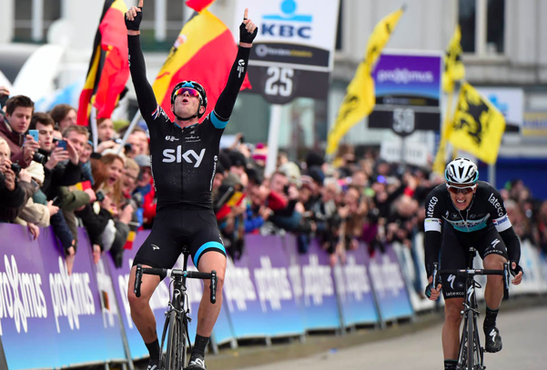 Stannard wins Omloop Het Nieuwsblad