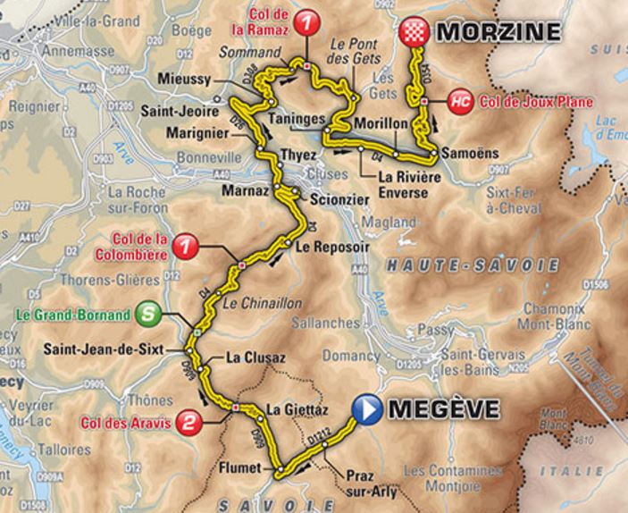 TDF2016 stage20 map