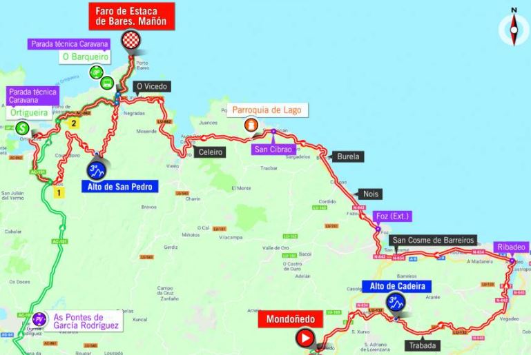 Vuelta 2018 st12 map