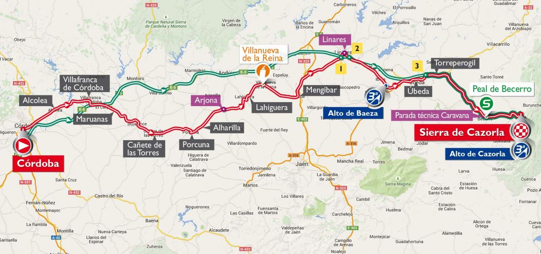 Vuelta15  st6 map