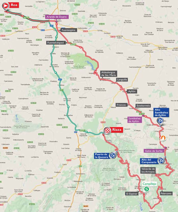 Vuelta15 st18 map