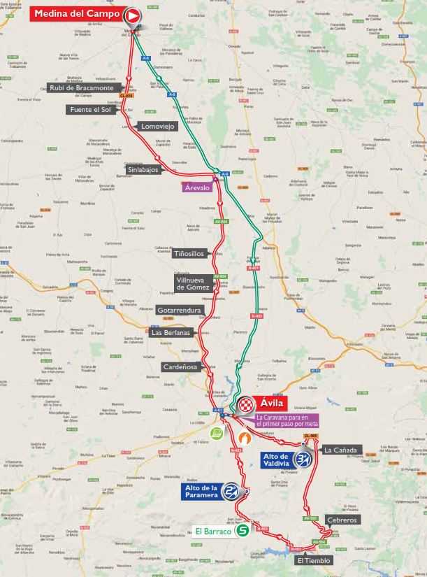 Vuelta15 st19 map
