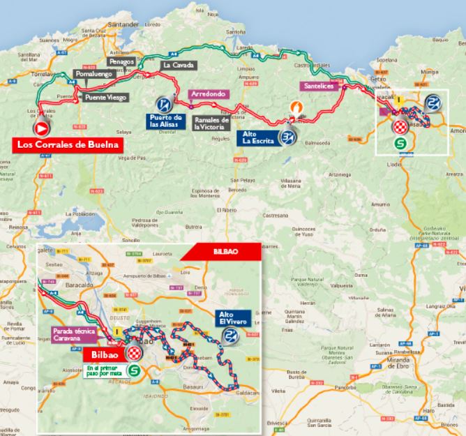 Vuelta16 st12 map