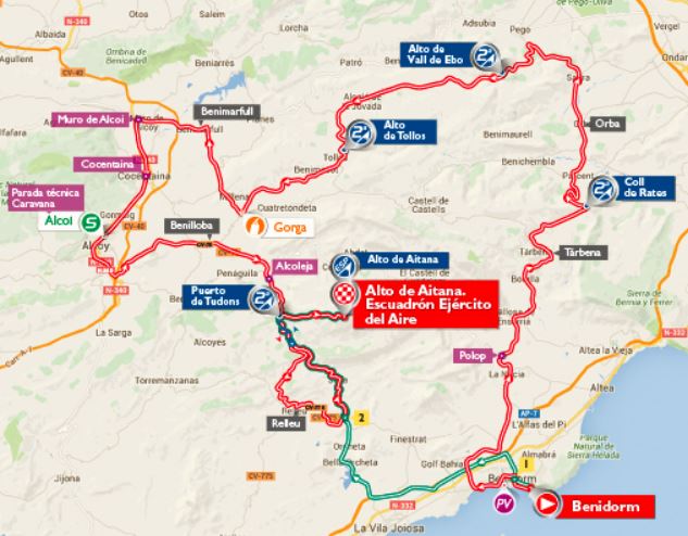Vuelta16 st20 map