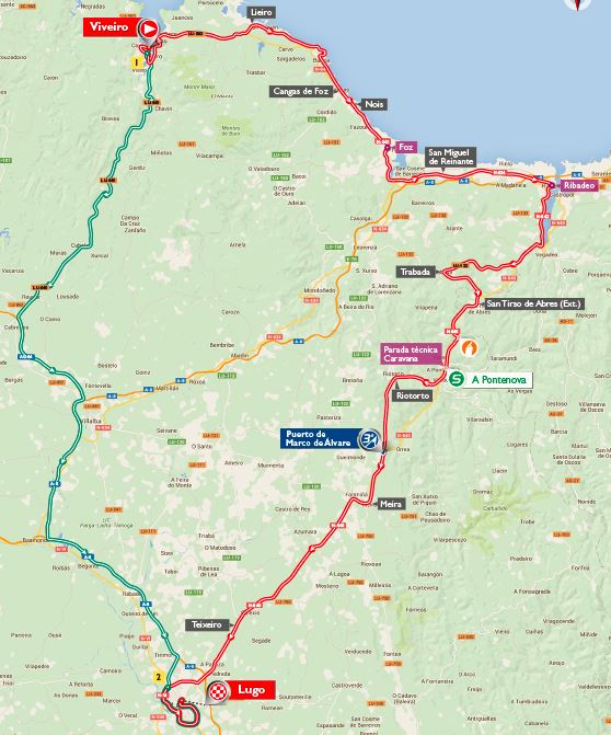 Vuelta16 st5 map