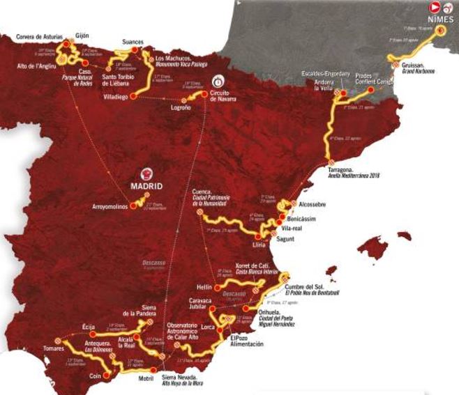 Vuelta17 Route