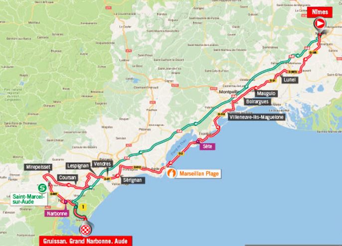 Vuelta17 st2 map