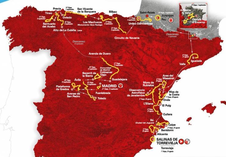 Vuelta19 Map