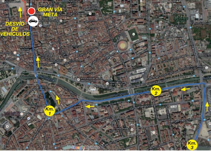 Vuelta murcia st1 finish map
