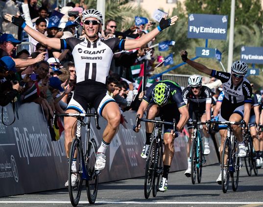Kittel wins stage 3 of the Dubai Tour