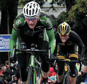 He's behind you! Sam Bennett and Gerald Ciolek