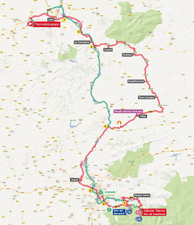 vuelta stage 10 map