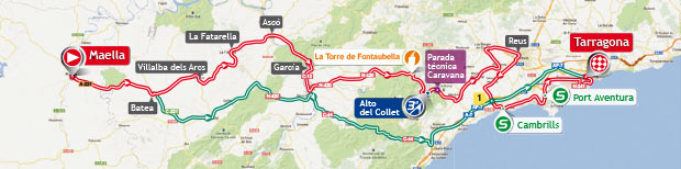vuelta stage 12 map