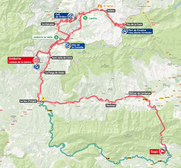 vuelta stage 14 map