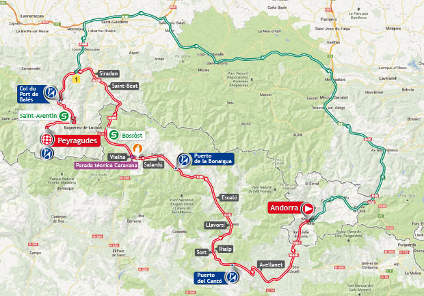 vuelta stage 15 map