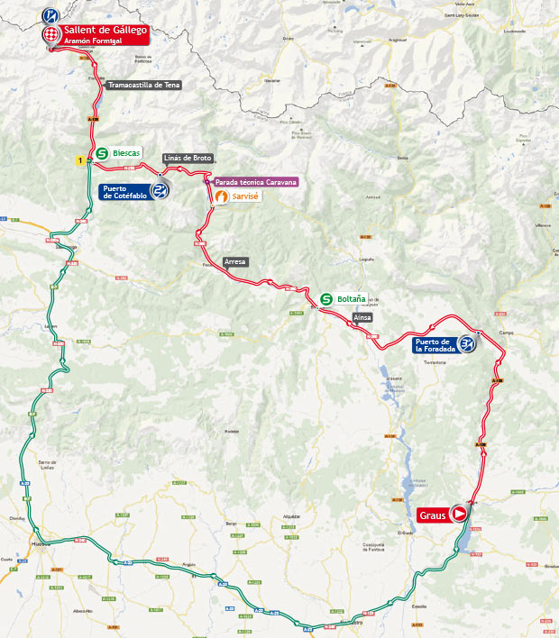 vuelta stage 16 map