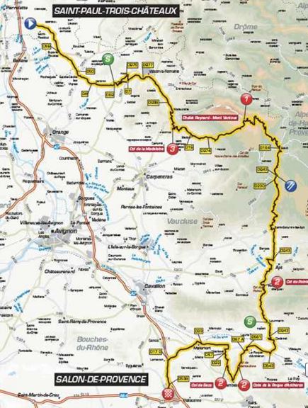 2016 Paris nice st5 map