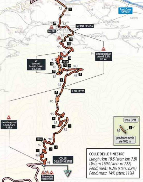 Colle Delle Finestre map