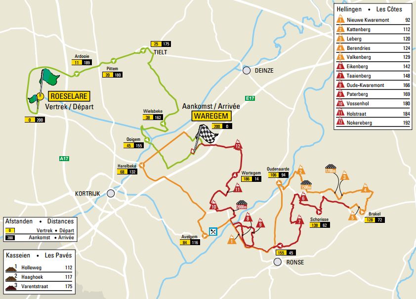 DDV map