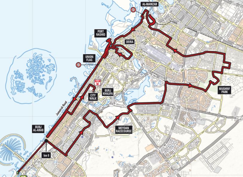 Dubai 2018 st5 map