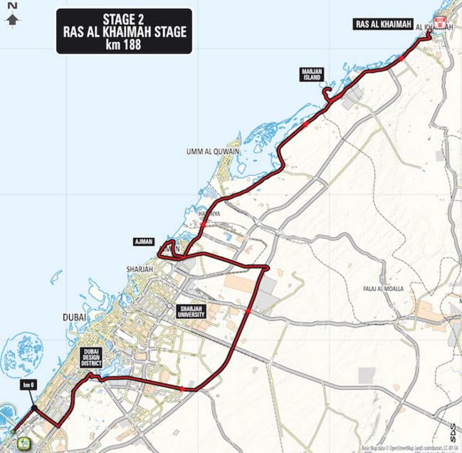 Dubai st2 map 2017