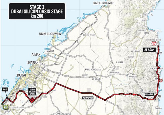 Dubai st3 map 2017