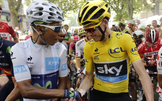 Froome Quintana 2015 TDF