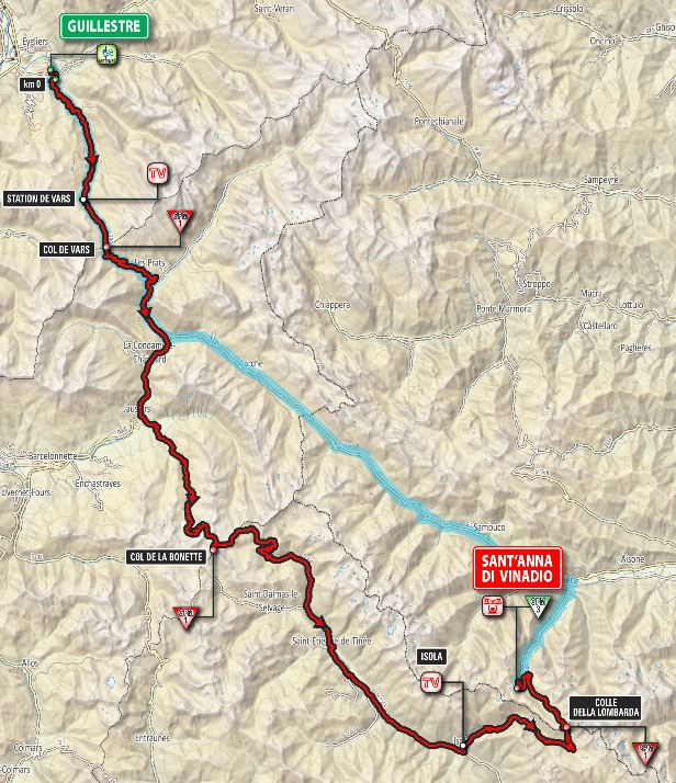 Giro st20 map