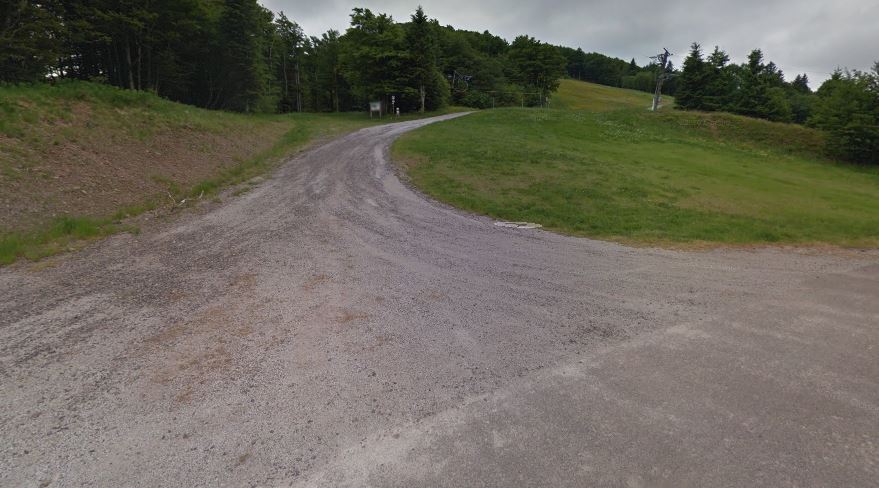 La Planche gravel road