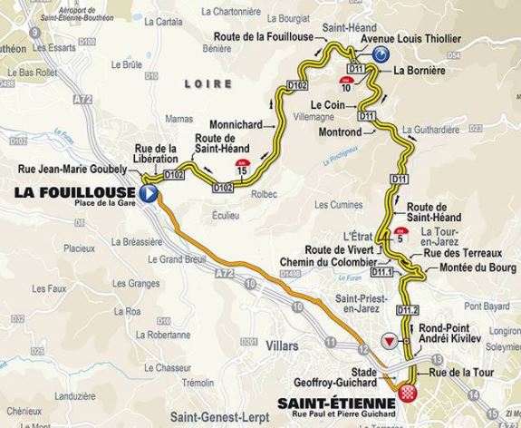 Paris Nice 2018 St4 Map