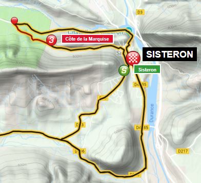 Paris Nice 2018 St5 final circuit