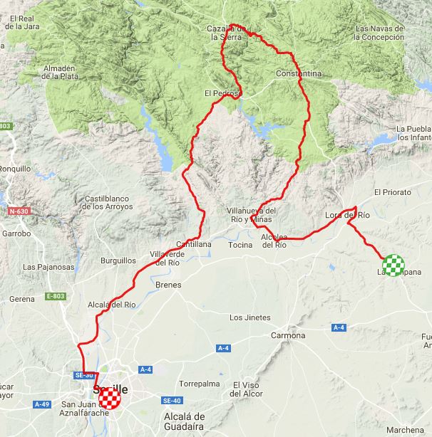 Ruta del sol 2017 st4 map