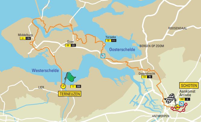 Scheldeprijs map 2018