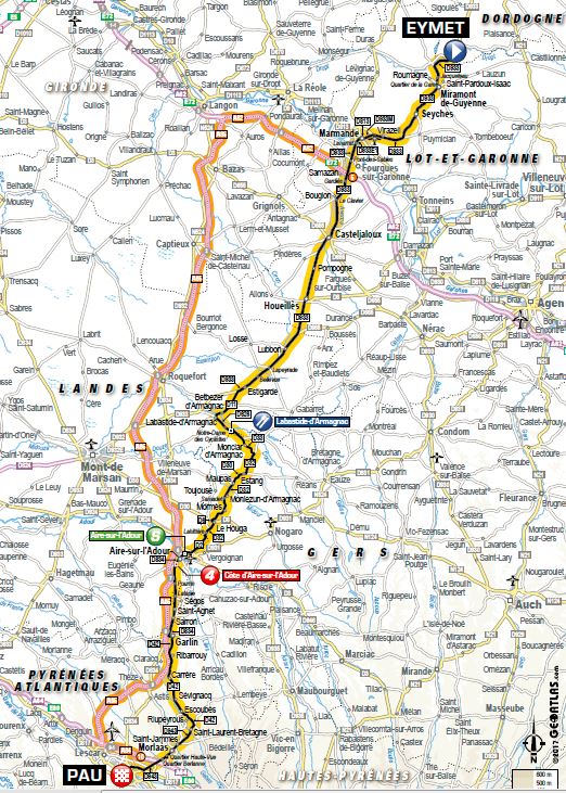 TDF2017 St11 map